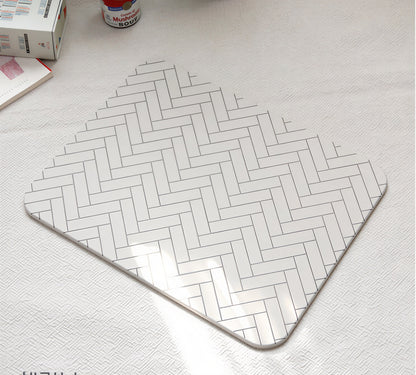Classic Quick-Dry Diatomite Bath Mat