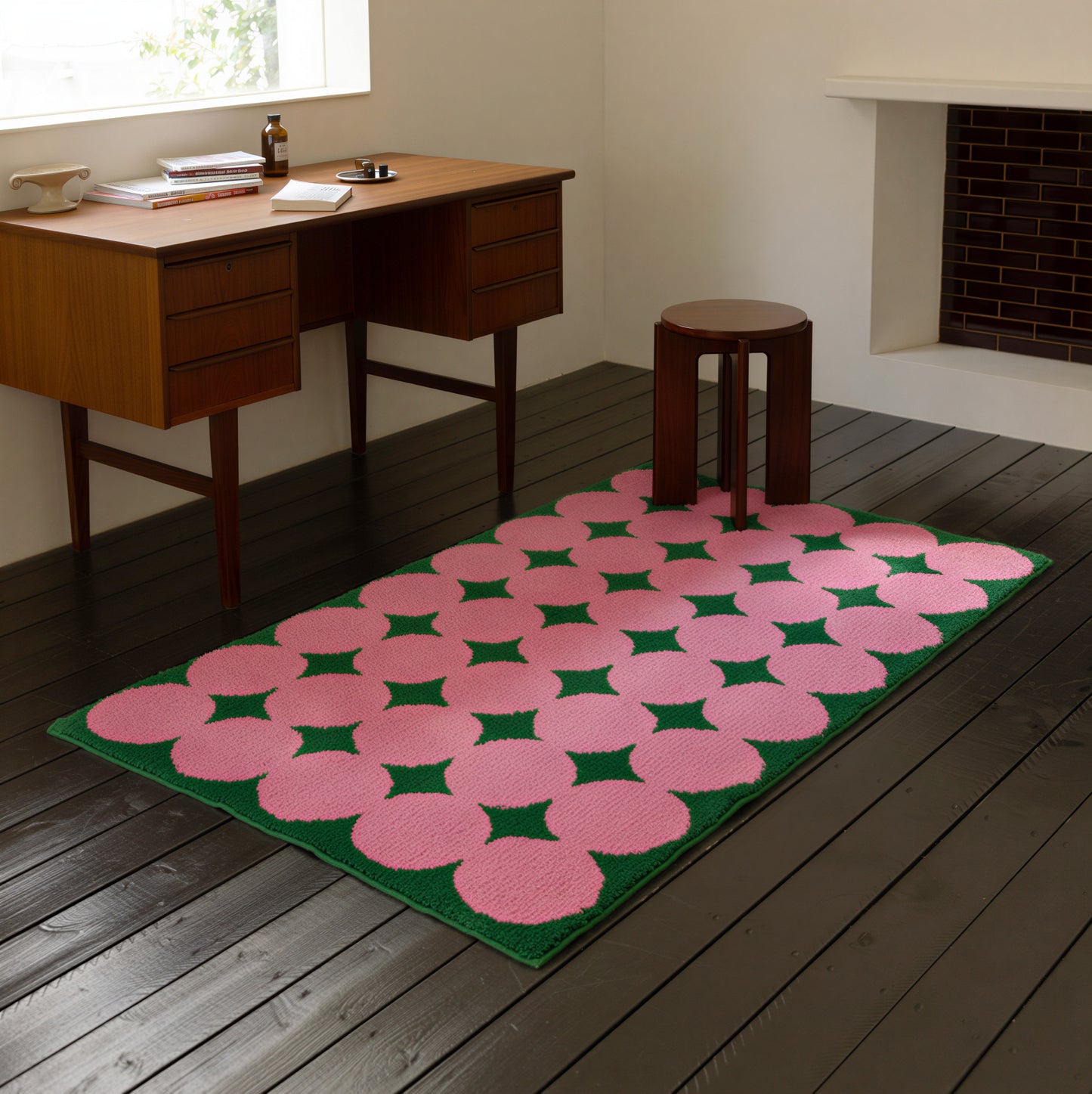 BWTZ Everyday Jacquard Long-Pile Area Rug