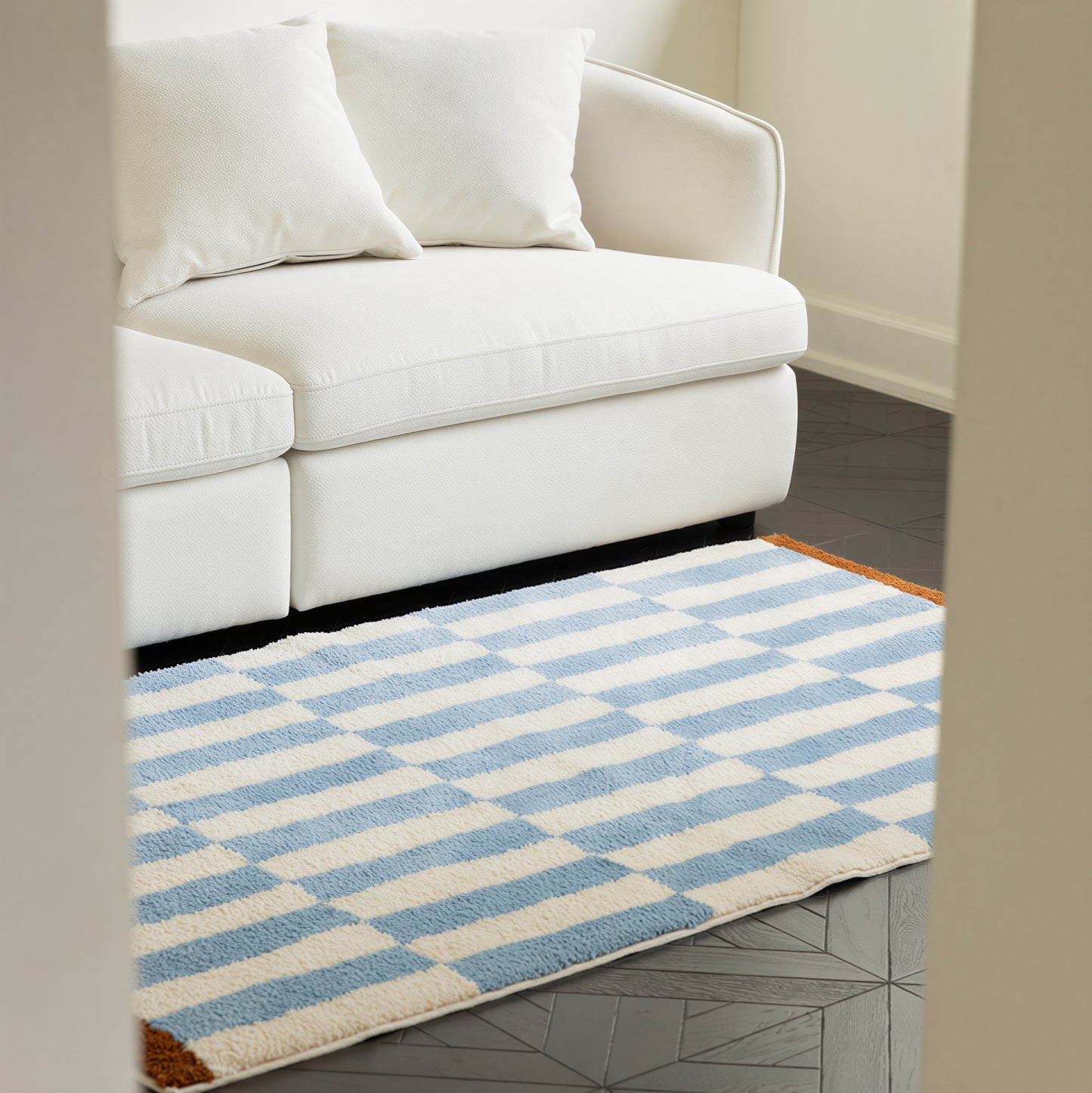 BWTZ Everyday Jacquard Long-Pile Area Rug