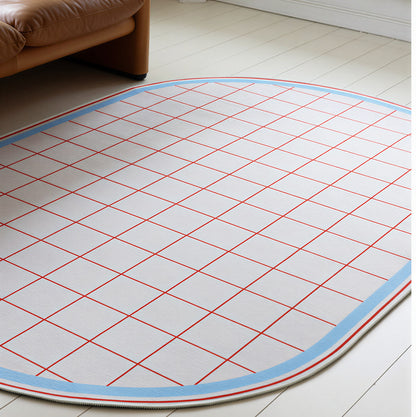 BWTZ Easy-Care Dust-Free Washable Area Rug