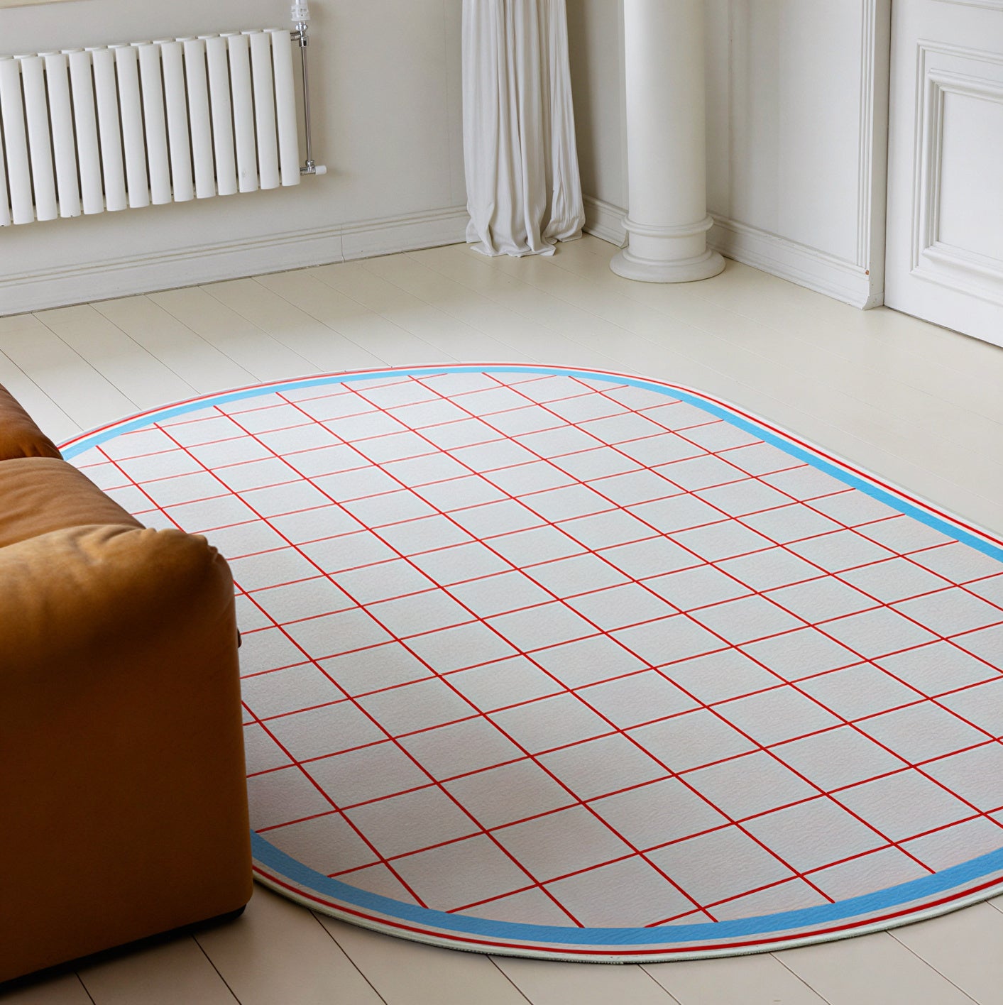 BWTZ Easy-Care Dust-Free Washable Area Rug