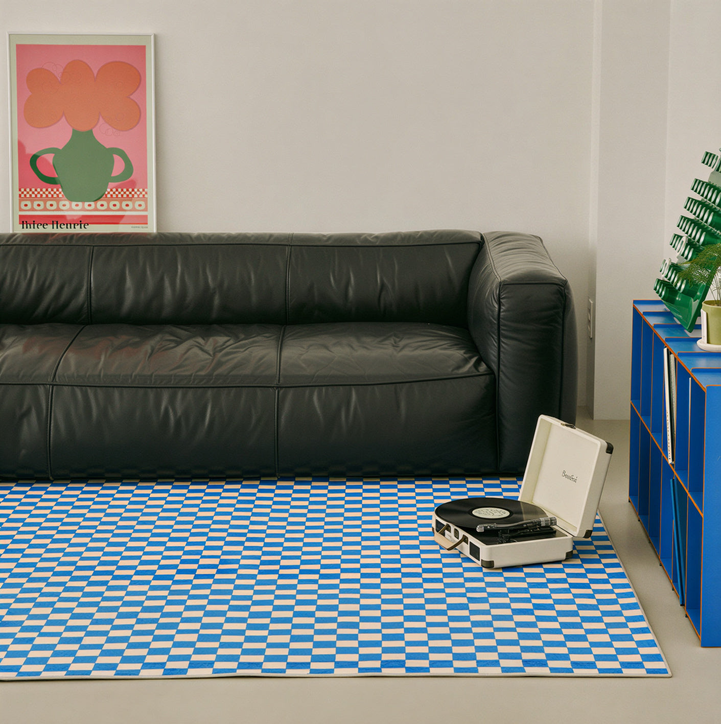BWTZ Easy-Care Dust-Free Washable Area Rug