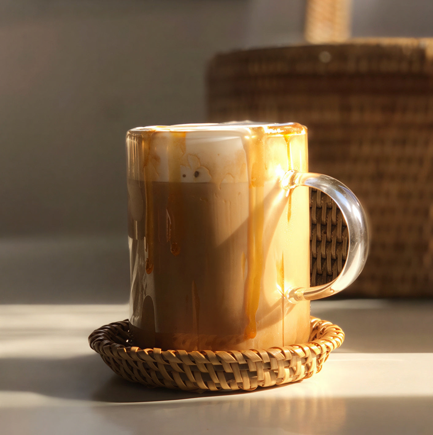 Soso Heat-Resistant Glass Mug Set (2-Piece)
