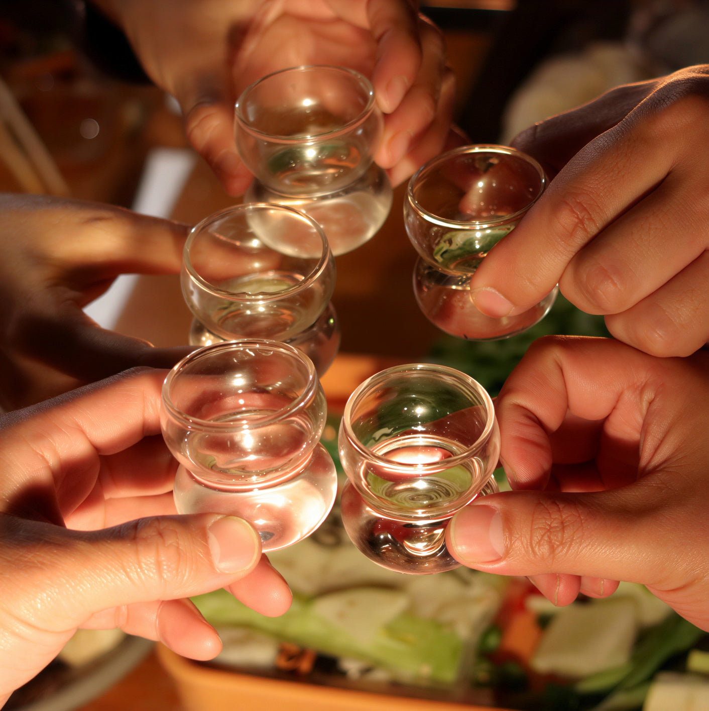 Bingbong Petite Soju Shot Glass Set of 4