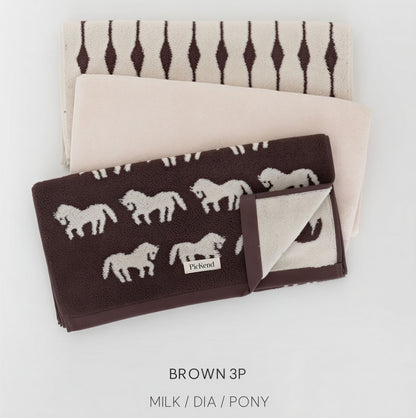 Slow Bath Design Soft 40s Cotton Towel Sets