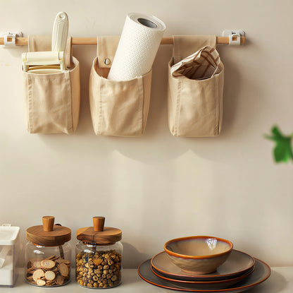 Canvas Wall Pocket Organizer