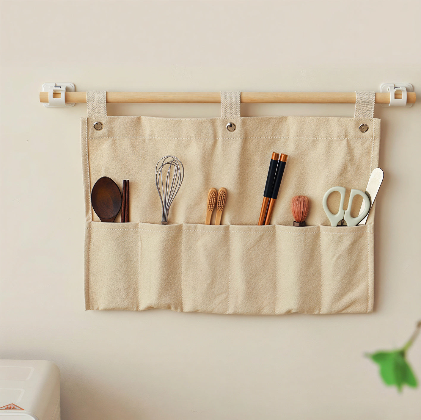 Canvas Wall Pocket Organizer