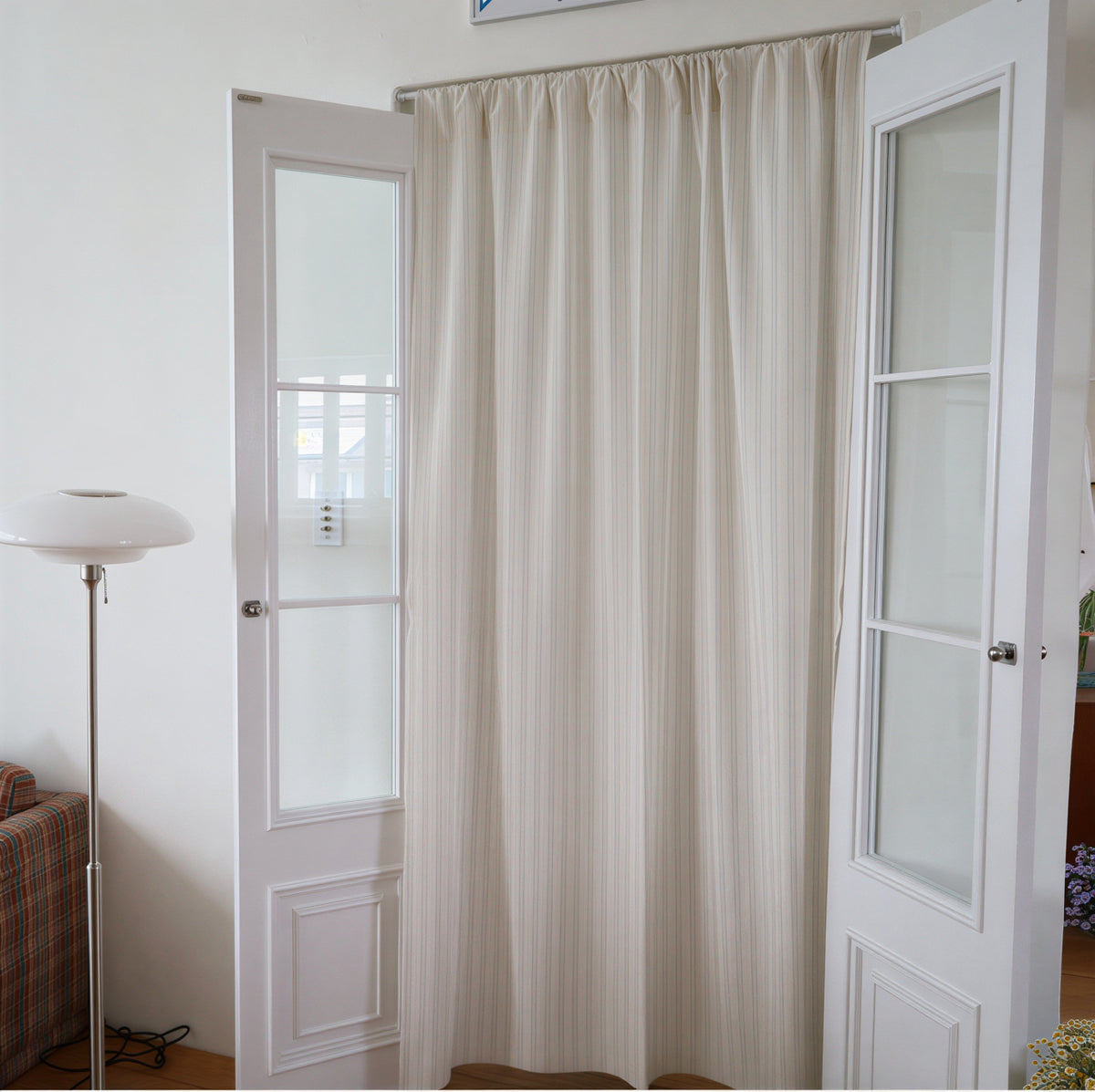Notting Hill Stripe Vintage Door Curtain