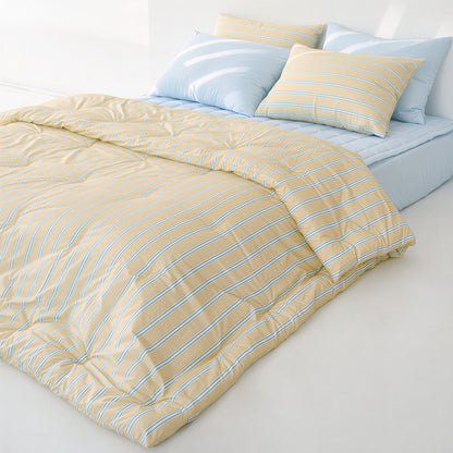 Self-Warming Stripe Comforter Set