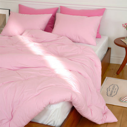 Self-Warming Stripe Comforter Set