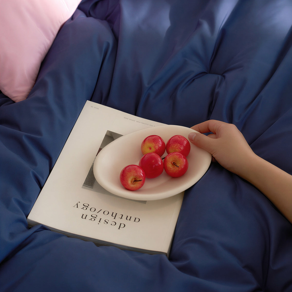 Self-Warming Stripe Comforter Set