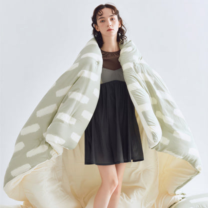Brick Stripe TENCEL™ Modal All-Season Comforter Set