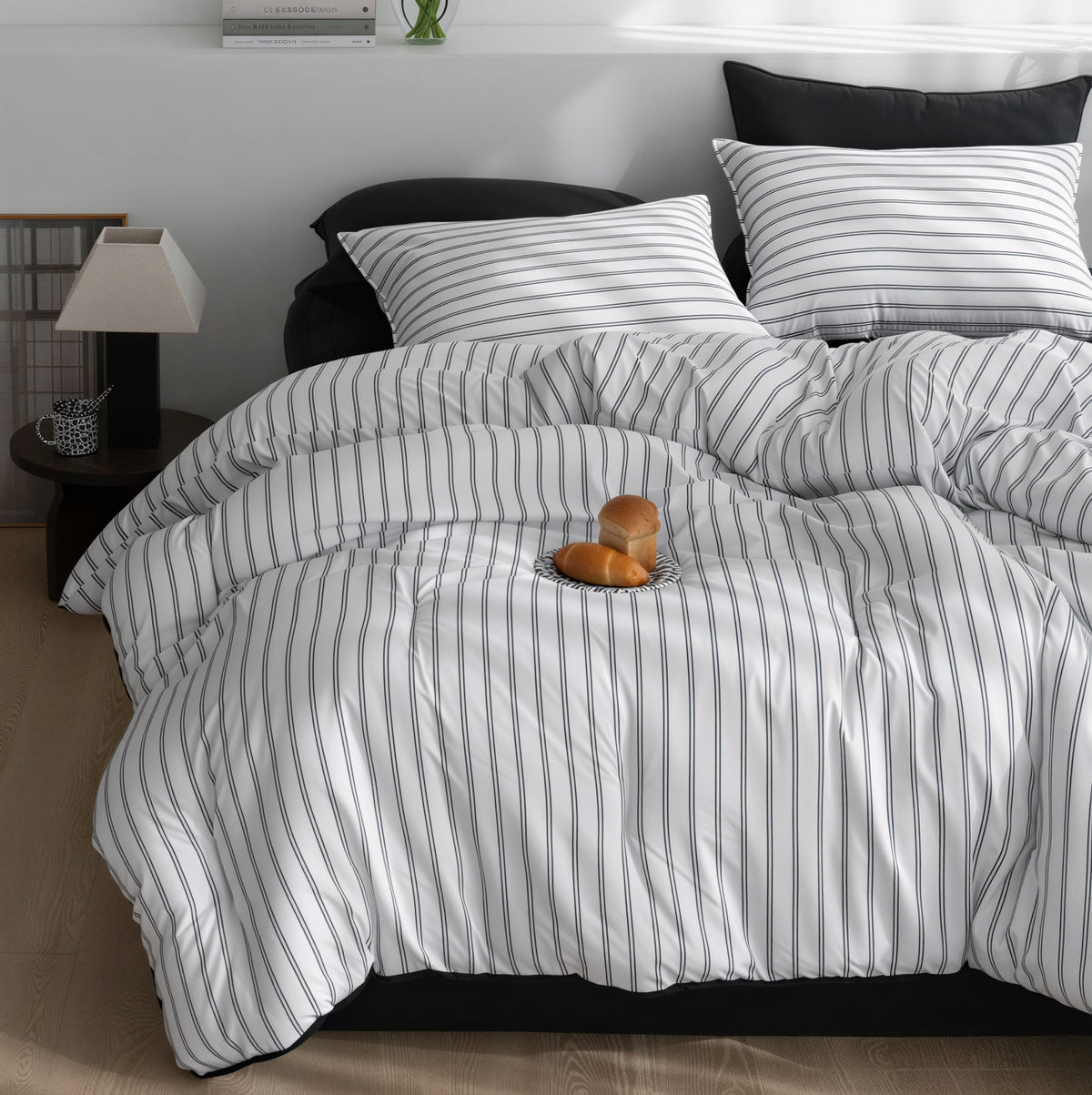 Castella Stripe Cloud Comforter Set