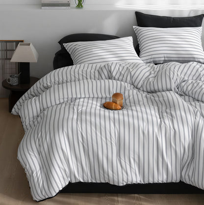 Castella Stripe Cloud Comforter Set