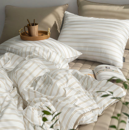 Castella Stripe Cloud Comforter Set