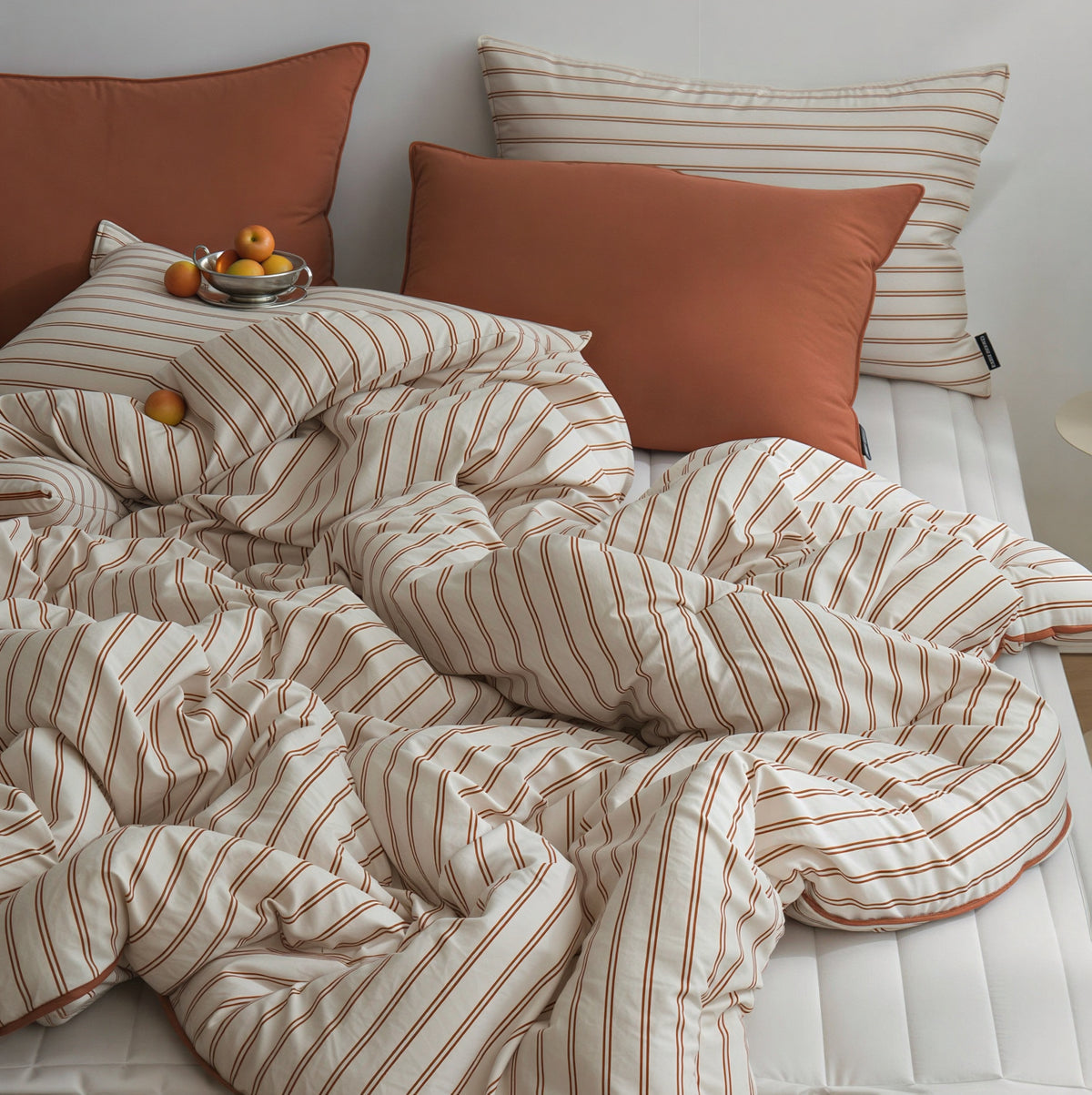 Castella Stripe Cloud Comforter Set