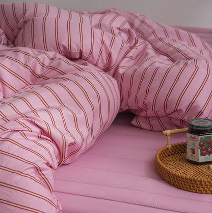 Castella Stripe Cloud Comforter Set