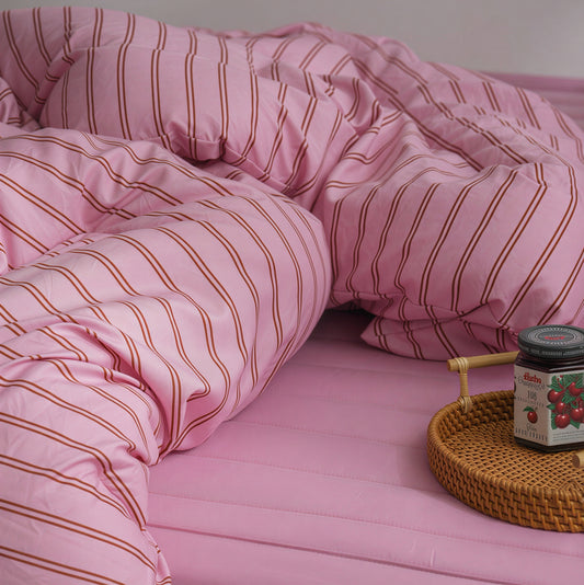 Castella Stripe Cloud Comforter Set
