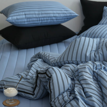 Castella Stripe Cloud Comforter Set