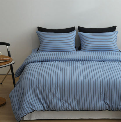 Castella Stripe Cloud Comforter Set