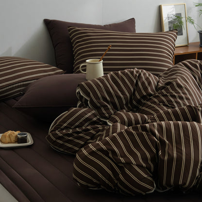 Castella Stripe Cloud Comforter Set