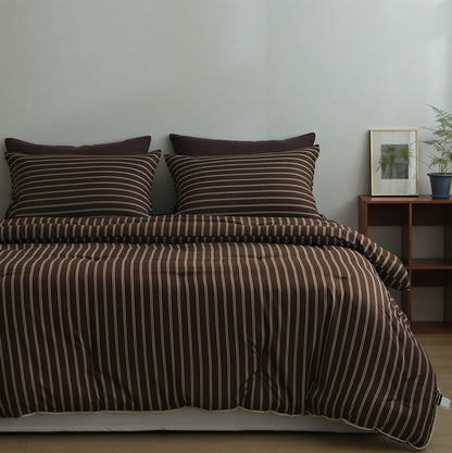 Castella Stripe Cloud Comforter Set