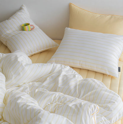 Castella Stripe Cloud Comforter Set