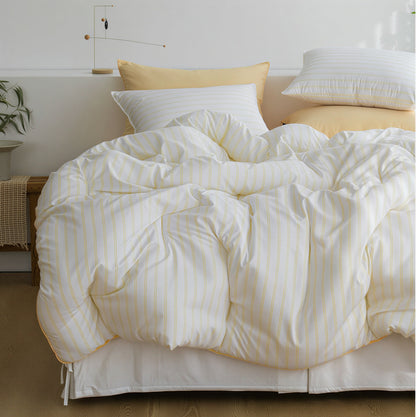 Castella Stripe Cloud Comforter Set