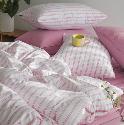 Castella Stripe Cloud Comforter Set
