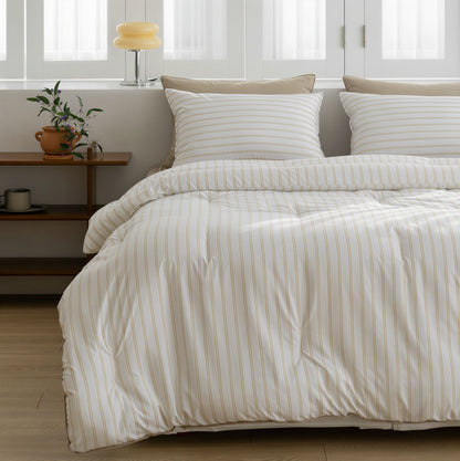 Castella Stripe Cloud Comforter Set