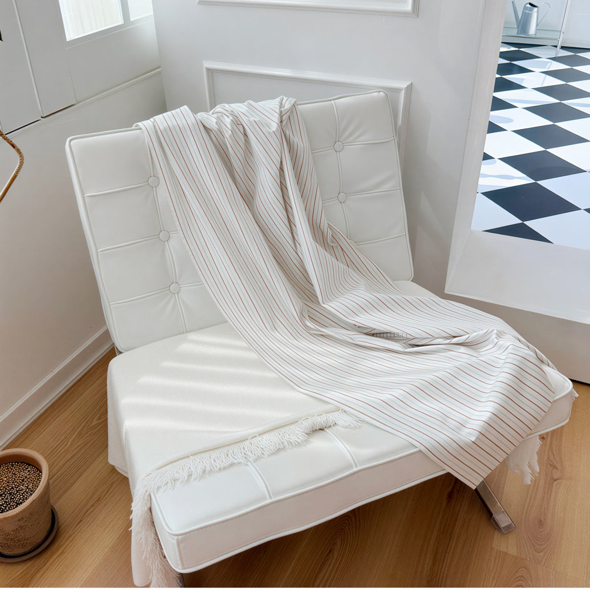 Notting Hill Stripe Vintage Door Curtain