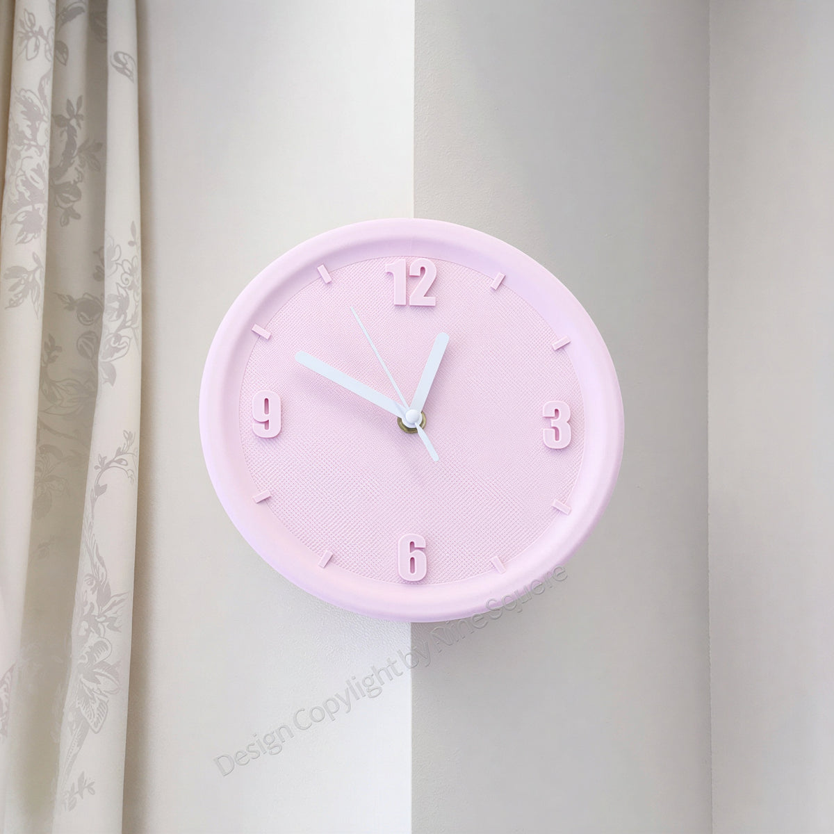 DIY Corner Wall Clock