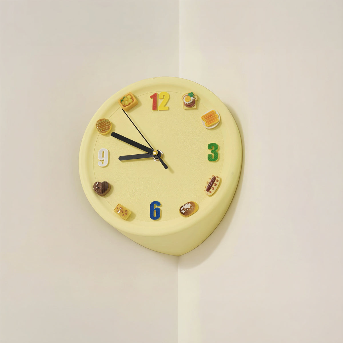 DIY Corner Wall Clock