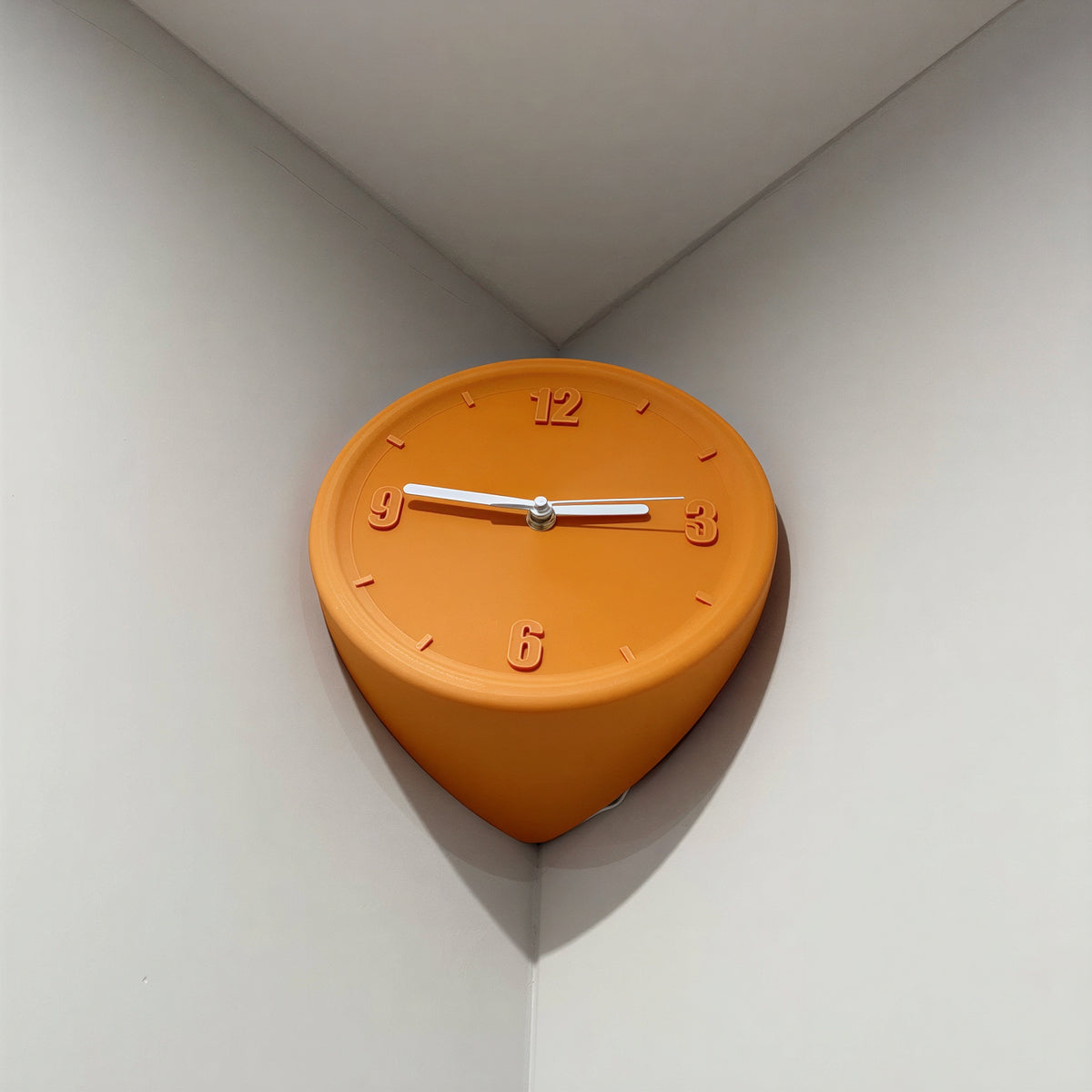DIY Corner Wall Clock