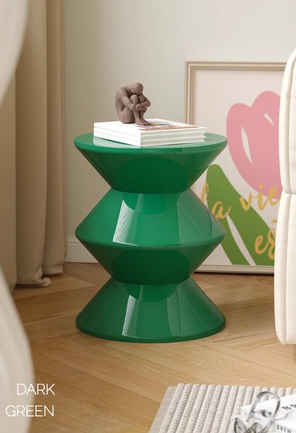 Hourglass Accent Stool