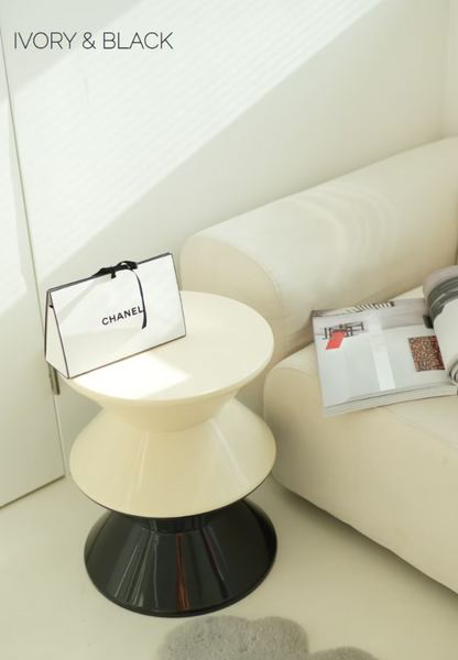 Hourglass Accent Stool