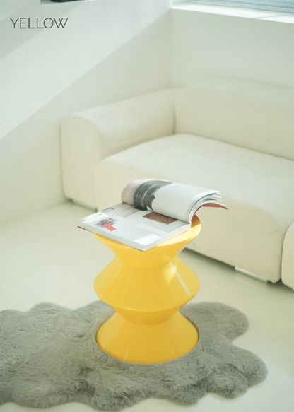 Hourglass Accent Stool