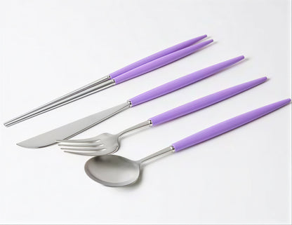 Bijou Minimal Dinner Cutlery Set (4-Piece)