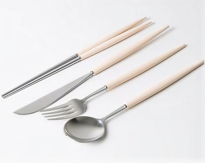 Bijou Minimal Dinner Cutlery Set (4-Piece)