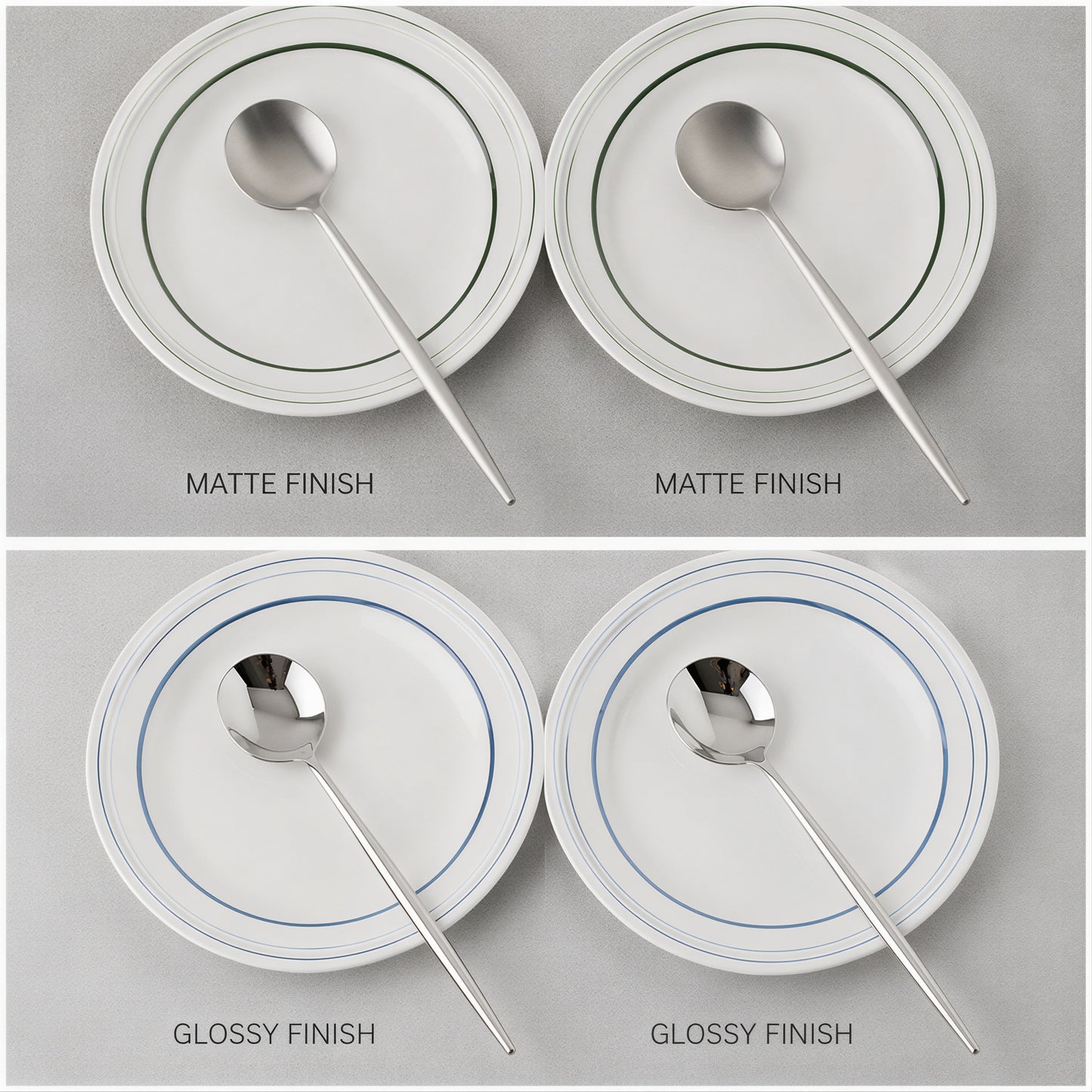 Helio Stainless Steel Spoon & Chopsticks Set