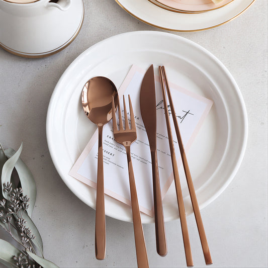 Stainless Steel Cutlery Set (4-Piece)