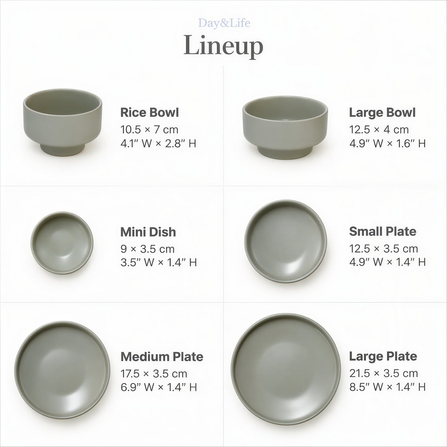 Minimal Mood Ceramic Dinnerware Set (6-24 pieces) - image 7 of 7