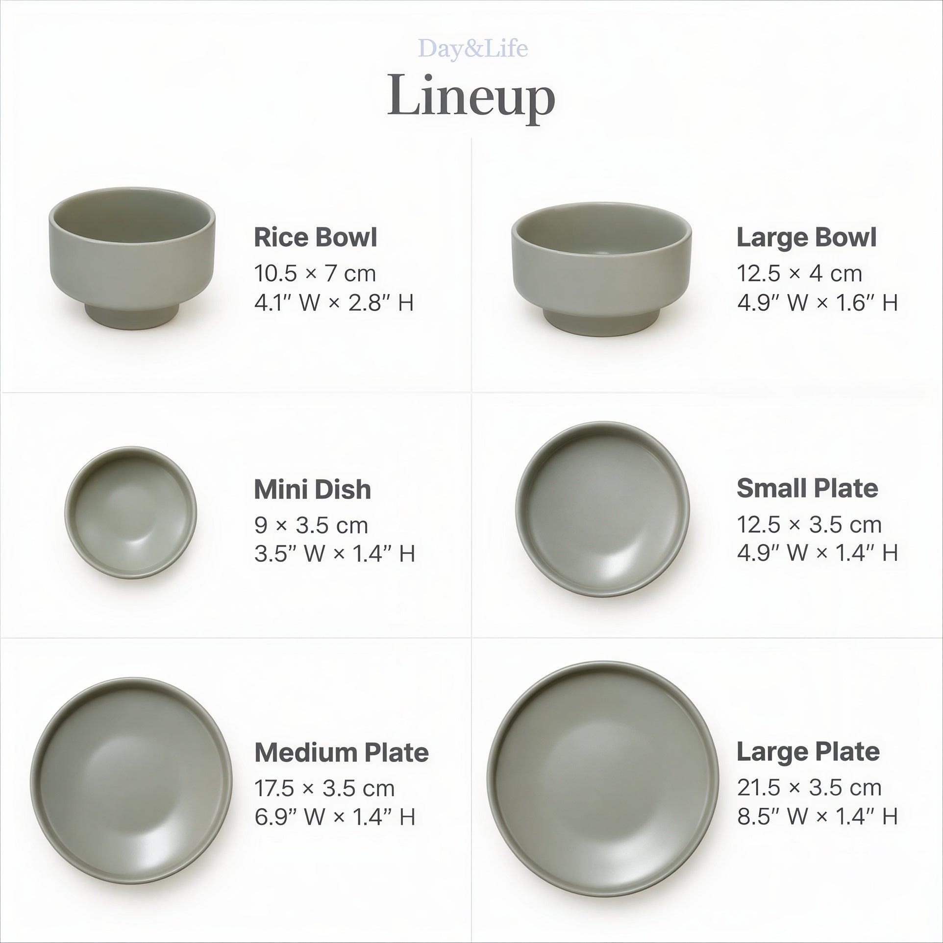 Minimal Mood Ceramic Dinnerware Set (6-24 pieces) - image 7 of 7