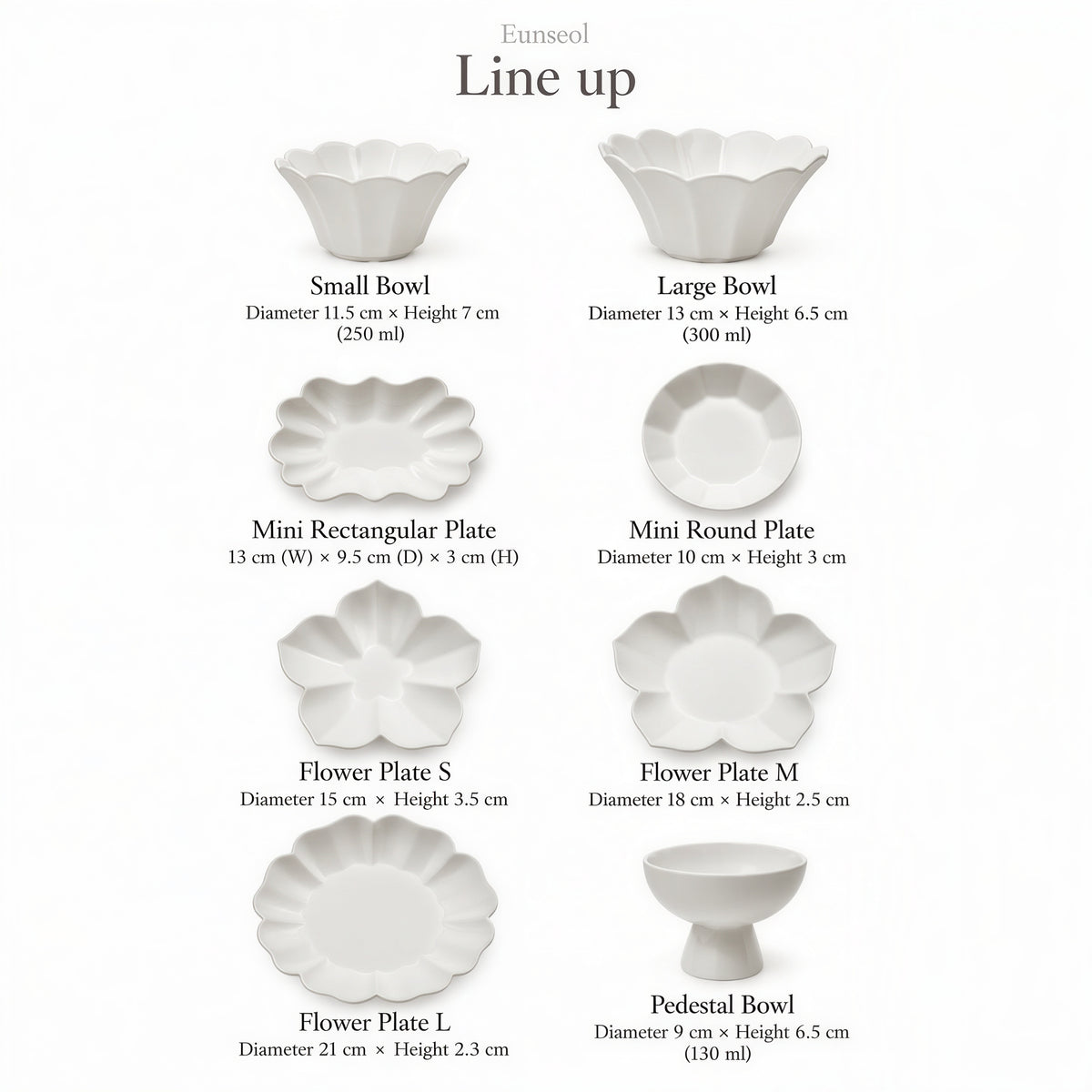Eunseol Petal Dinnerware Set (12-Piece)
