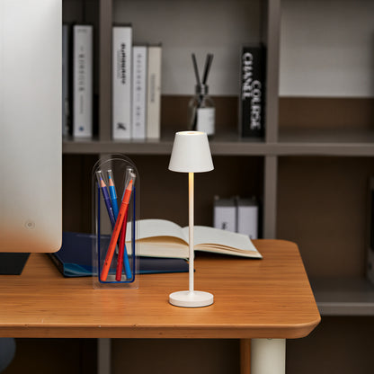 White LED Rechargeable Table Lamp
