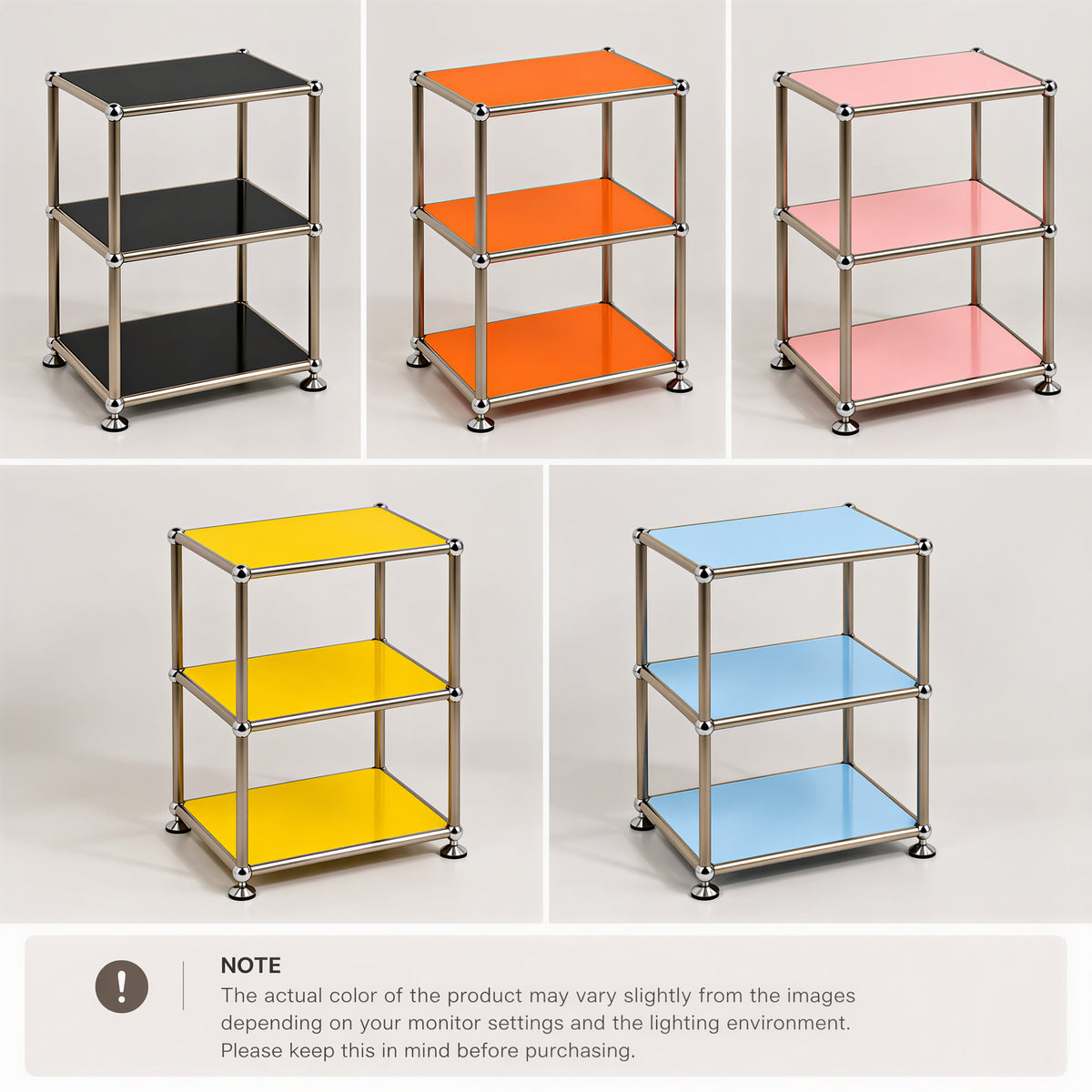 Mid-Century DIY 3-Tier Modular Shelf