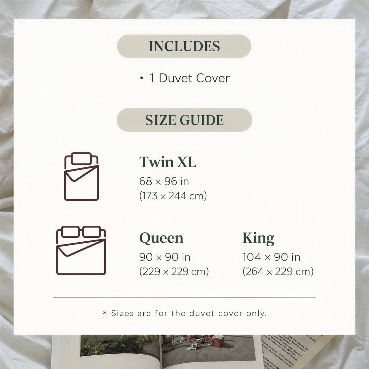 Brown Stripe Reversible Duvet Cover