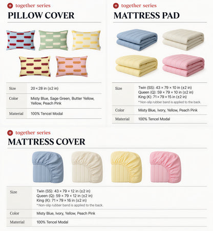 Brick Stripe TENCEL™ Modal All-Season Comforter Set