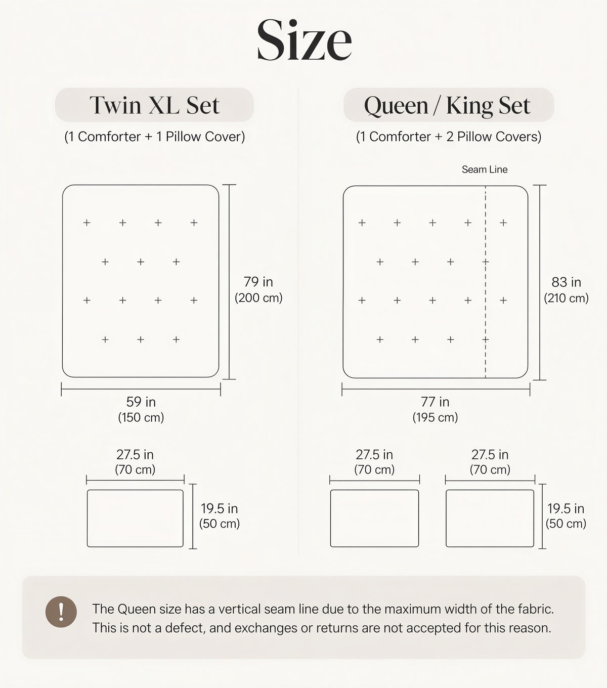 Cloud Check Comforter Set