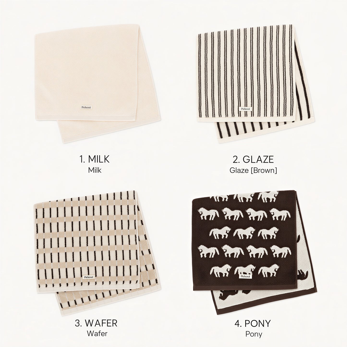 Slow Bath Design Soft 40s Cotton Towel Sets